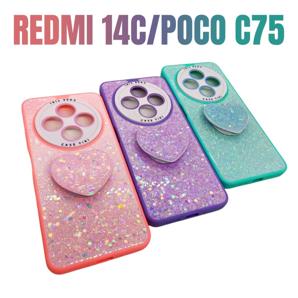 Capa Capinha de celular compatível com Redmi 14C e Poco C75 Shine