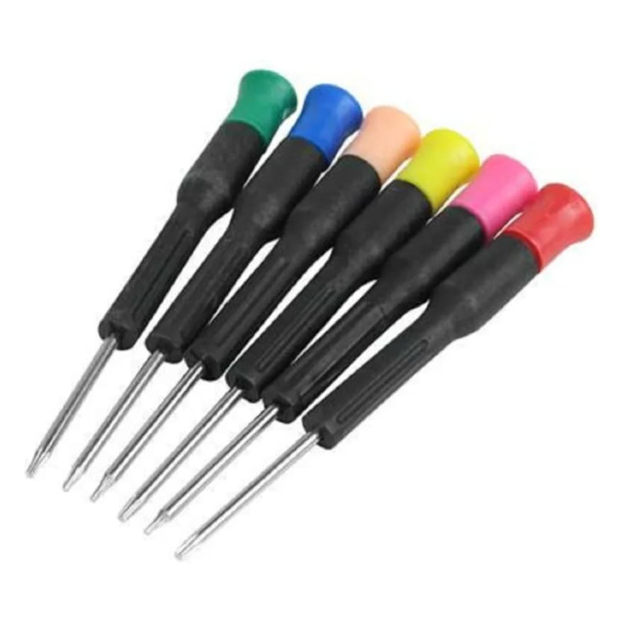 Jogo De Chaves Torx Com 6 Peças T5 A T10 Com Cabo Startools