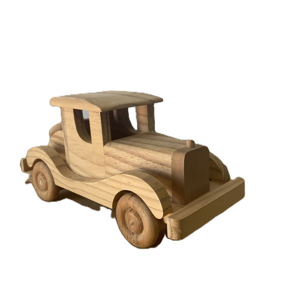 Carrinho de Madeira Brinquedo para Criança ou Colecionador