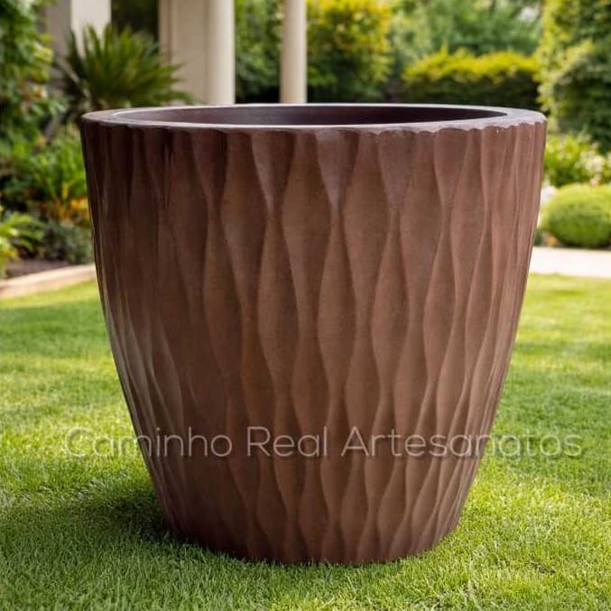 Vaso Grande para Jabuticabeira  50cm Topo e 48cm Altura - Vaso de Polietileno