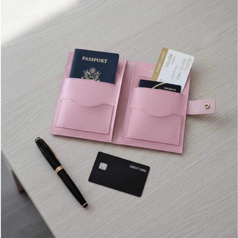 Porta Passaporte Família Personalizado