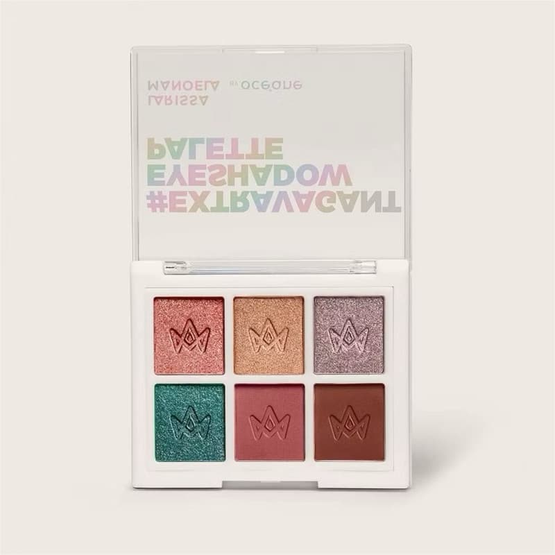 Paleta de Sombras Larissa Manoela By Océane - Extravagant  Eyeshadow Palette 6,3g