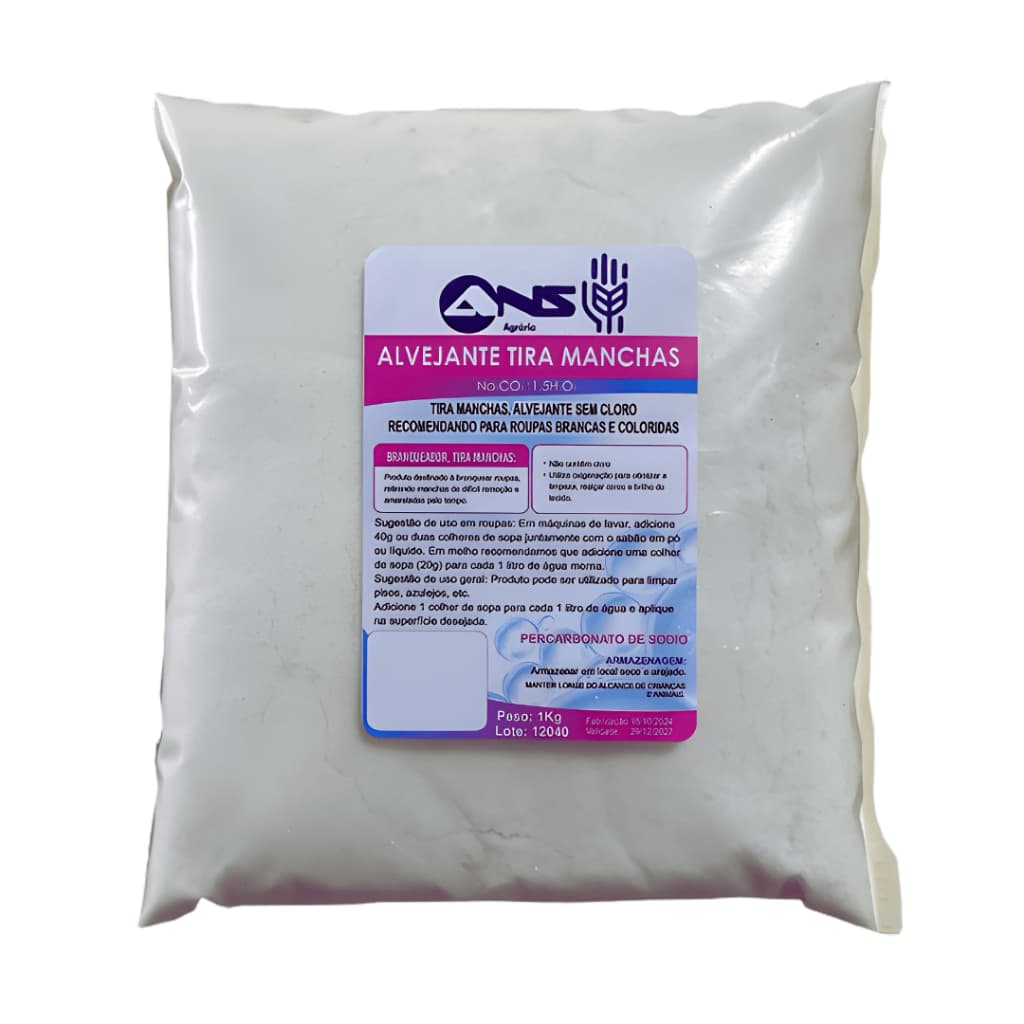Tira Manchas Alvejante Branqueador Percabonato 1kg