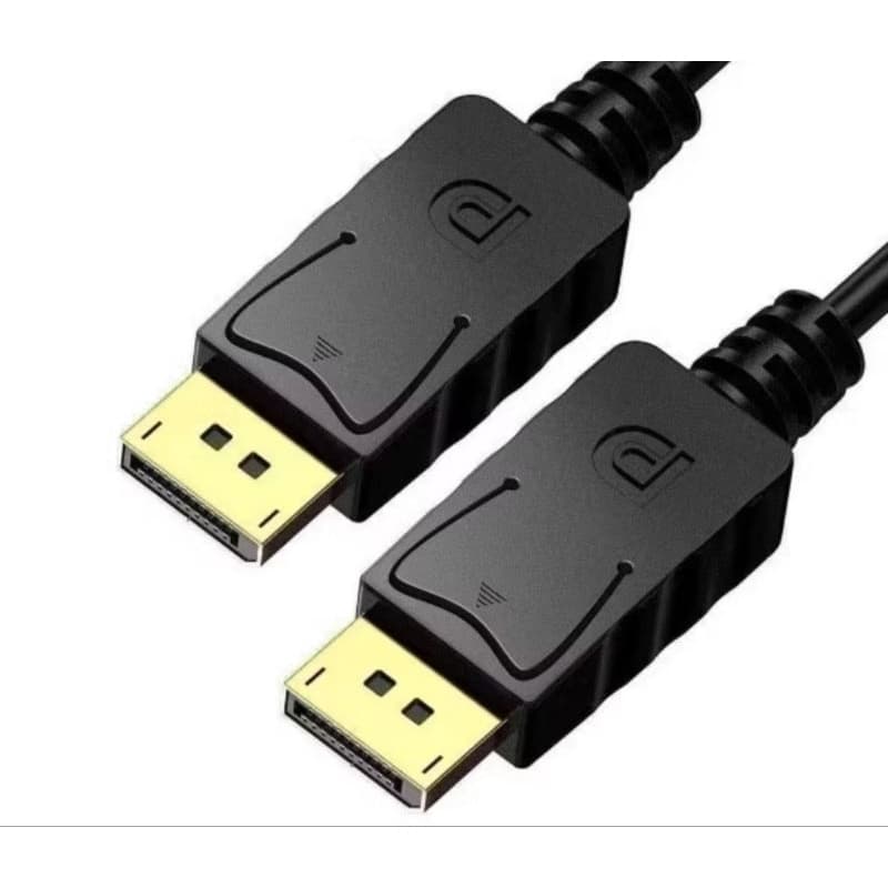 Cabo displayport para displayport macho 4k 1.8 metros novo lacrado