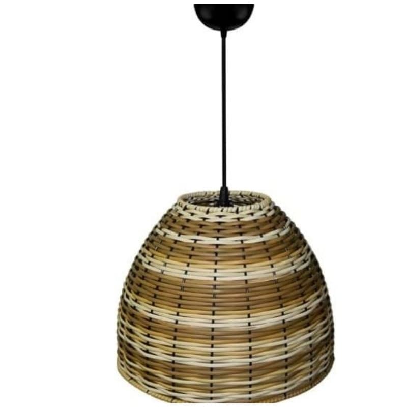 kit com 10 pendentes meia esfera tamanho 35 cm
