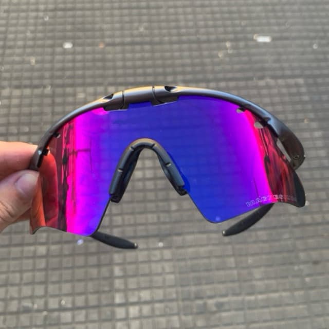 Óculos de Sol Esportivo | Lente Super Grande | Armação Totalmente em Metal | Novo Modelo