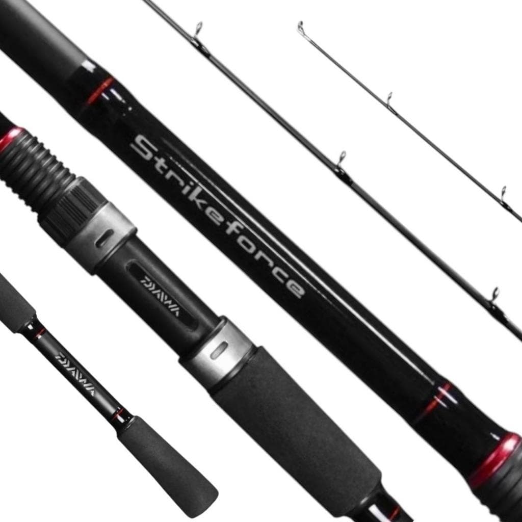 VARA PESCA DAIWA STRIKEFORCE 1,68M 12-25LBS 2p RÁPIDA P/MOLINETE