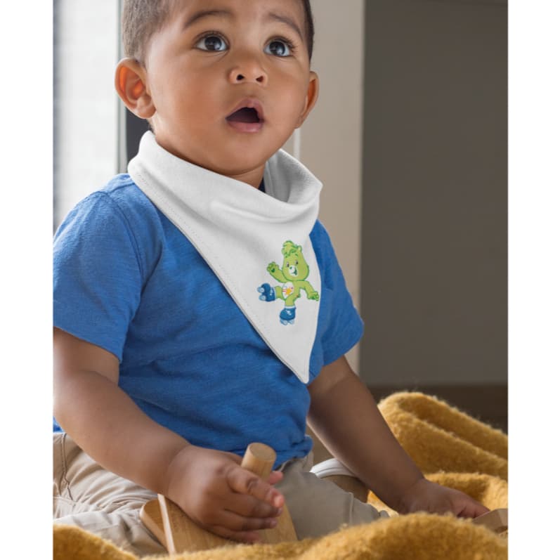 BABADOR INFANTIL URSINHOS CARINHOSOS VERDE