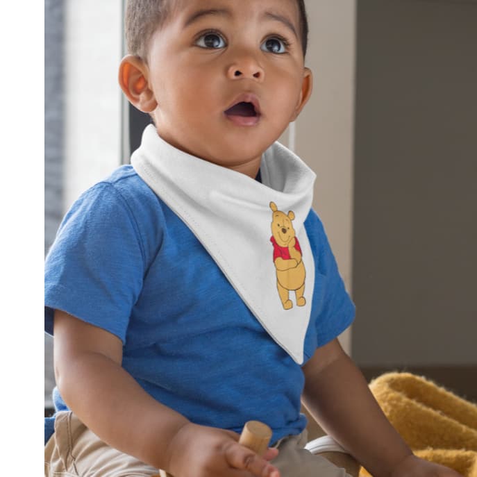 BABADOR INFANTIL URSINHO POOH