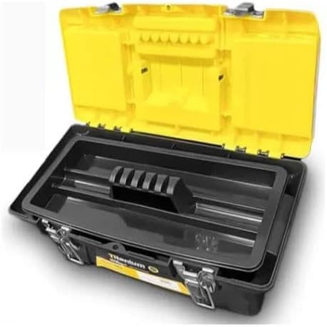 Maleta de Ferramentas 19” Titanium com Travas Reforçadas – Ideal para Profissionais e Manutenção Geral