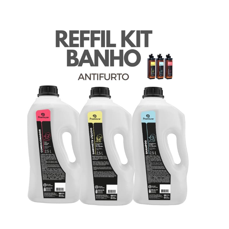 GALAO 2,5 SHAMPOO, CONDICIONADOR E SABONETE PREMISSE  BANHO, HOTEL, POUSADAS, AIRBNB, LAVATORIO SALÃO