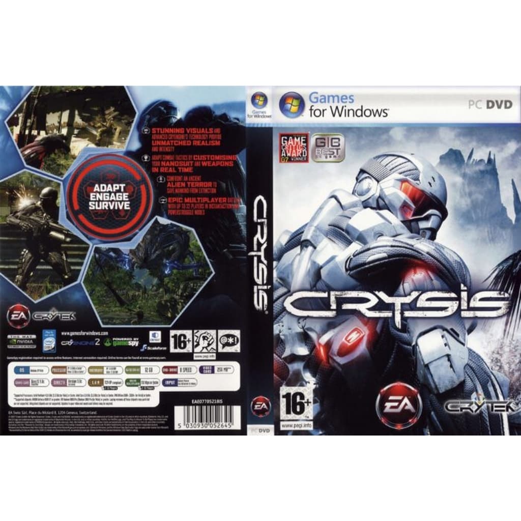 Crysis 1 para Pc ou notebook pen driver