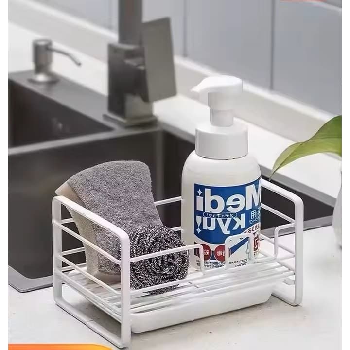 Suporte Porta Esponja Bucha P/ Pia Organizador Cozinha Detergente Sabão