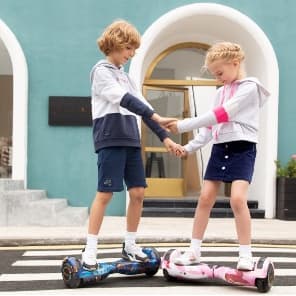 Hoverboard Overboard Infantil Skate Elétrico 6.5" Led Bluetooth Bateria De Grande Capacidade P10