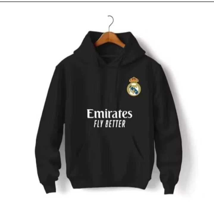 Moleton Capus Frio Time Europeu Real Madri La Liga Unisex Lançamento
