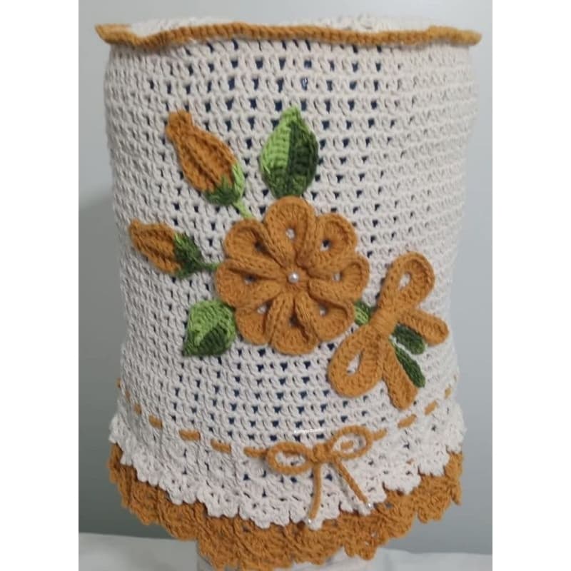 Capa para galão de água 20 litros/ Capa galão de água 20L / Capa de galão de água 20L de crochê