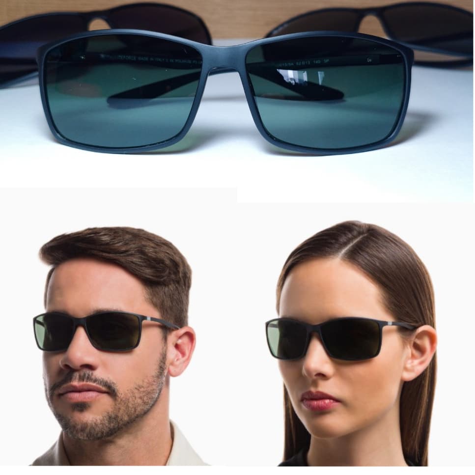 Óculos de sol esportivo masculino-feminino super leve e flexível UV-400