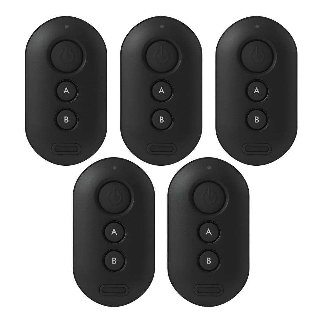 Controle Remoto Intelbras Central Alarme Cerca Elétrica Portão Eletrônico 433hz Kit 5