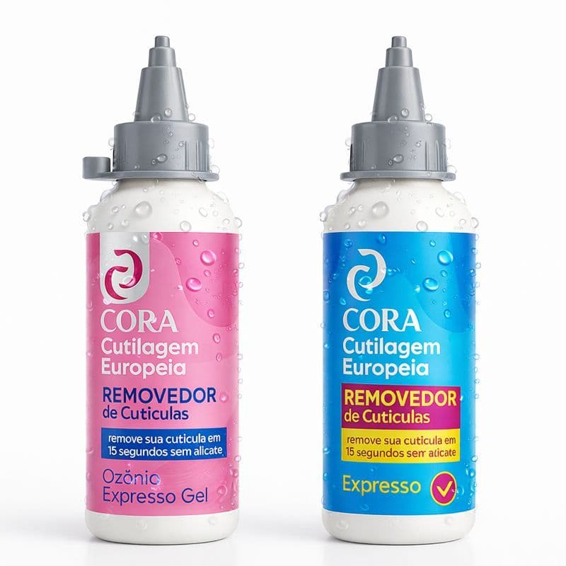 Removedor De Cuticulas Cora Esmaltes Expresso Gel 100ml Produto ORIGINAL Cora Brasil