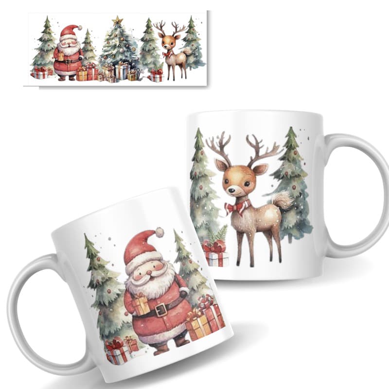 Caneca de natal, caneca personalizada de natal, caneca natalina, presente de amigo oculto de natal