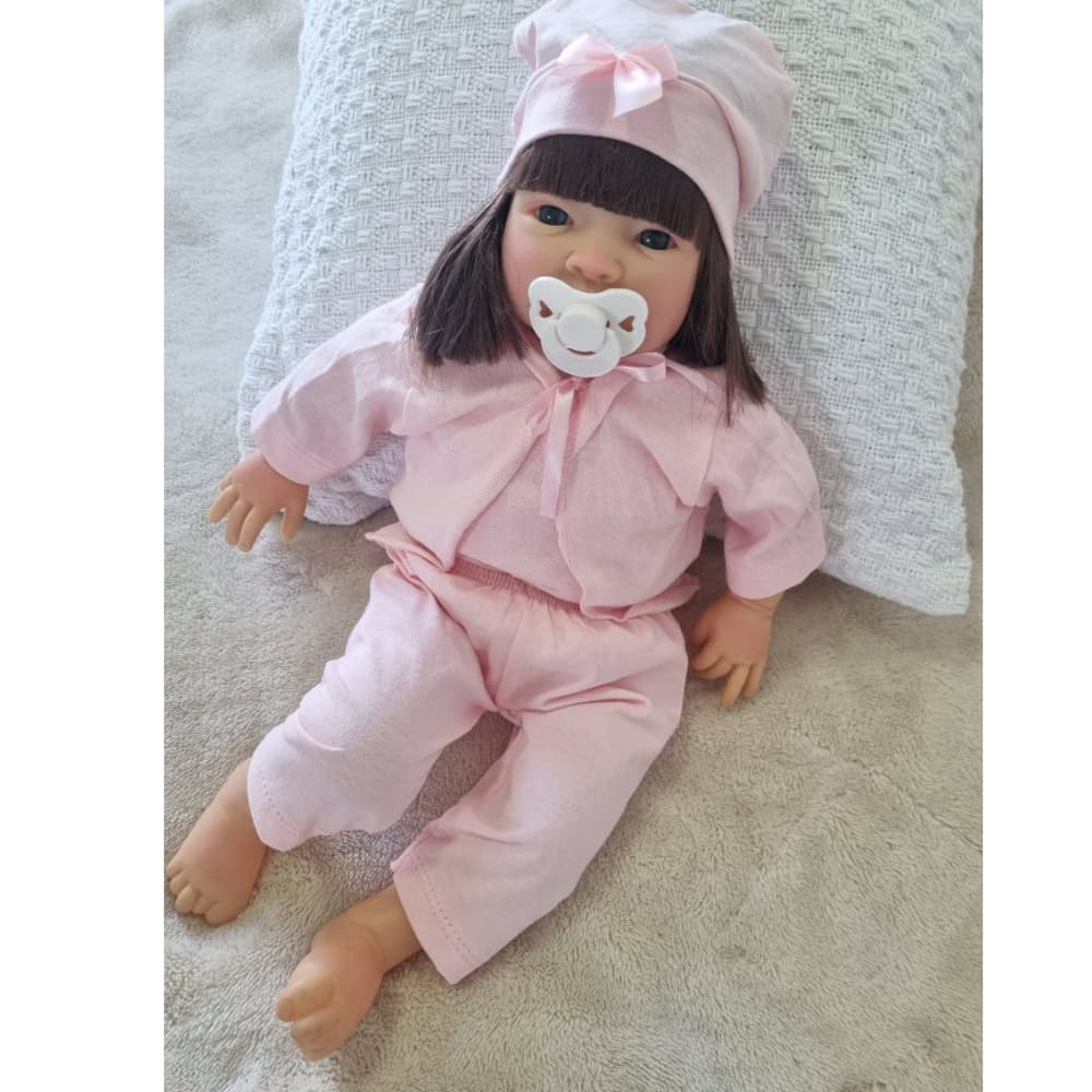 Bebê Reborn Menina Boneca Original Realista De Silicone oferta