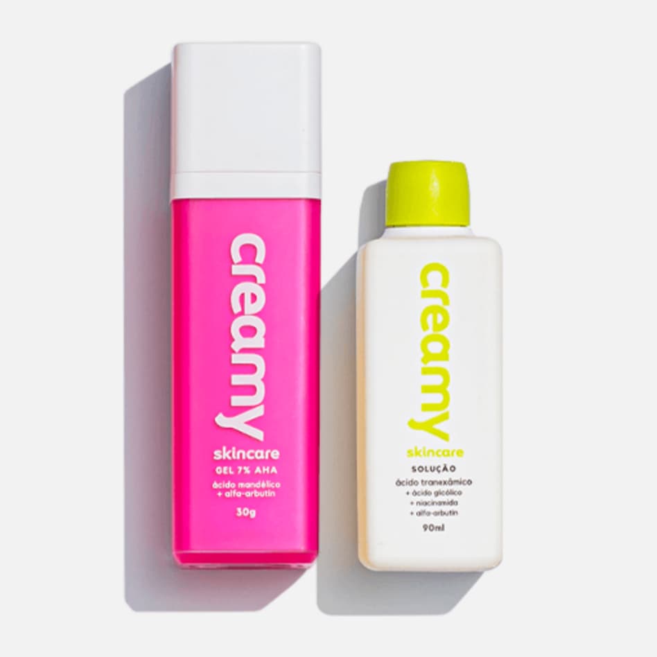 Kit Creamy  Ácido Mandélico 30g e Ácido Tranexâmico 90ml