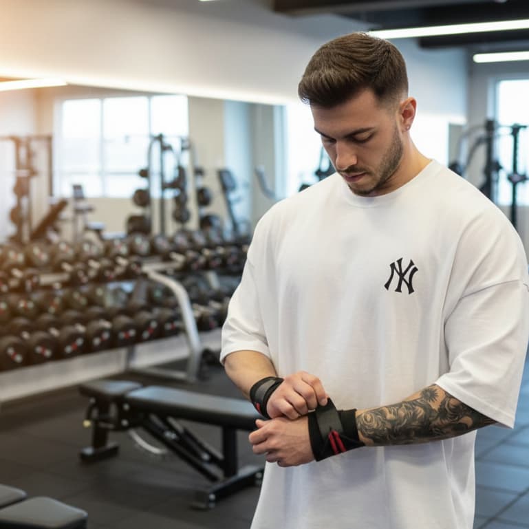 Camiseta Masculina NY Oversized Larga Streetwear Estilo Urbano