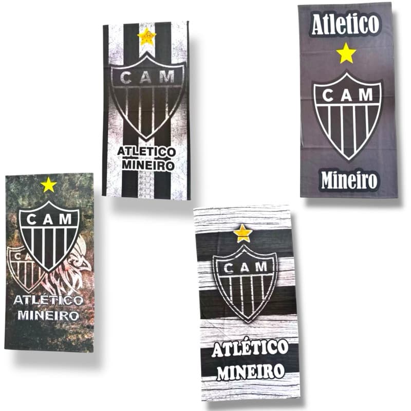 Toalha de Banho Atlletico Mineiro Galão Toalha De Praia