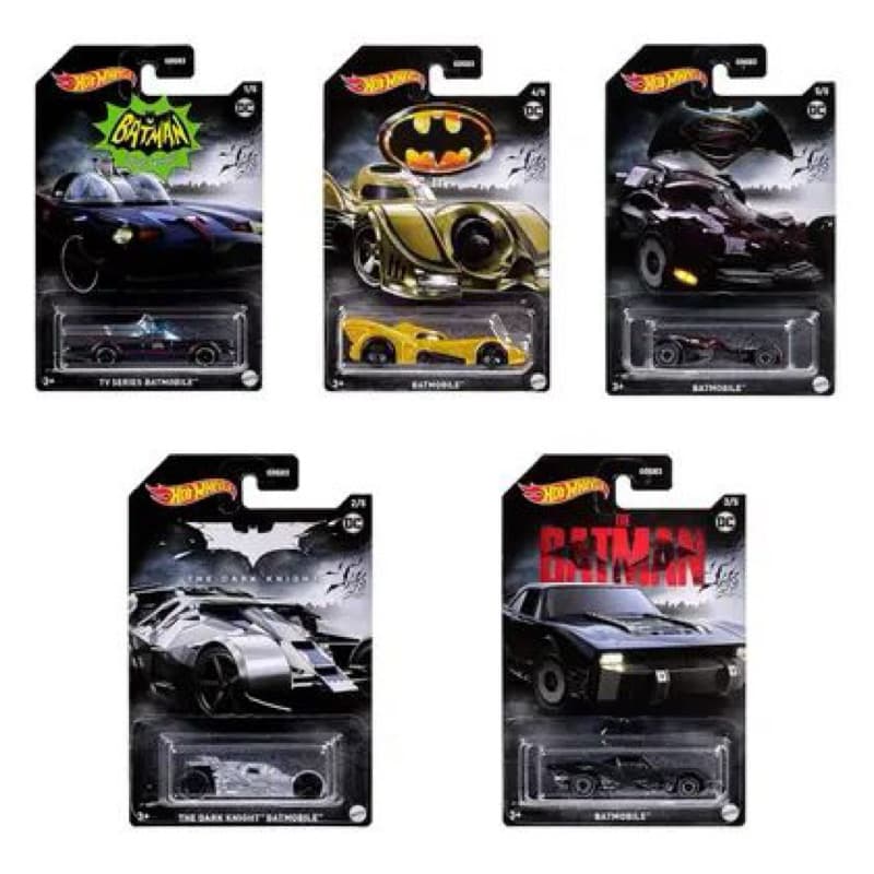 Diversos Carrinho Miniatura Hot Wheels Tv Séries Batmobile Batman Tematicos