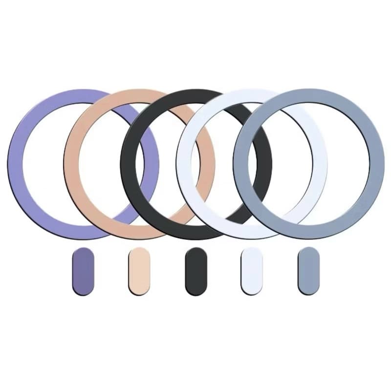 Anel Magnético MagSafe Universal para Celular iPhone Android Suporte Ímã(PRETO)