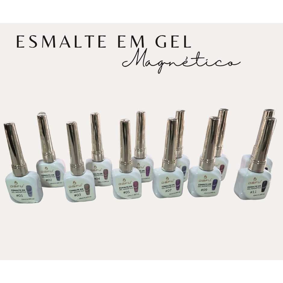 Esmalte em Gel Magnético DAFU - Alta Fixação