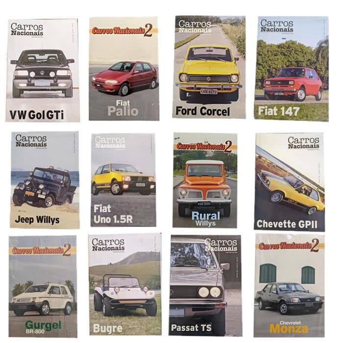 Fascículo carros nacionais - não acompanha miniatura