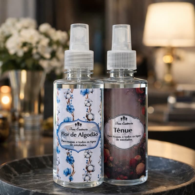 Spray Água Perfumada 250ml Artesanal - Para roupas e todos os tipos de Ambientes