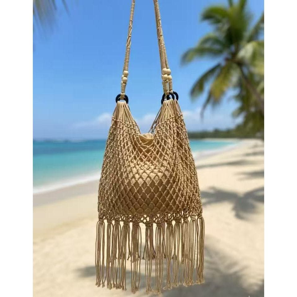 XY Bolsas.Bolsa moda Praia Tricot Croche Verão
