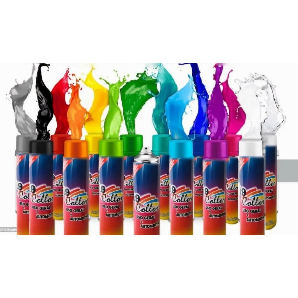 Tinta Spray i9 Collor 400ml MultiSuperficies Secagem Rápida