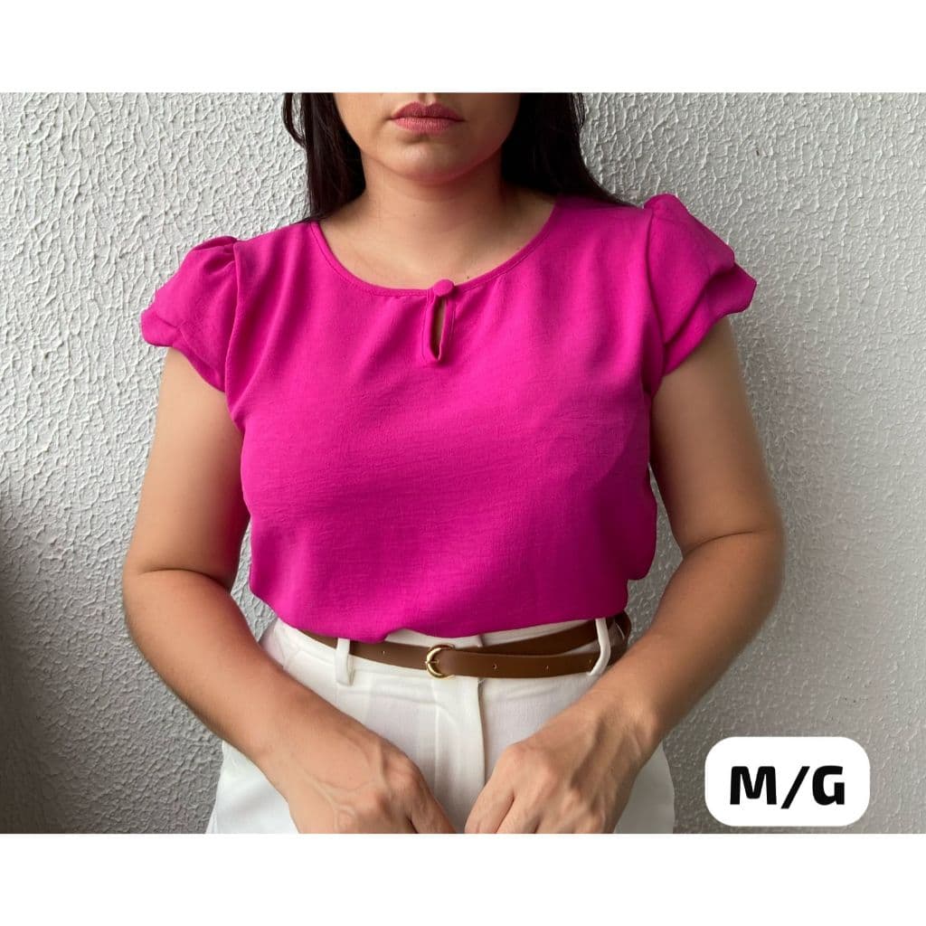 Blusa Feminina Moda Evangélica Social Trabalho Elegante
