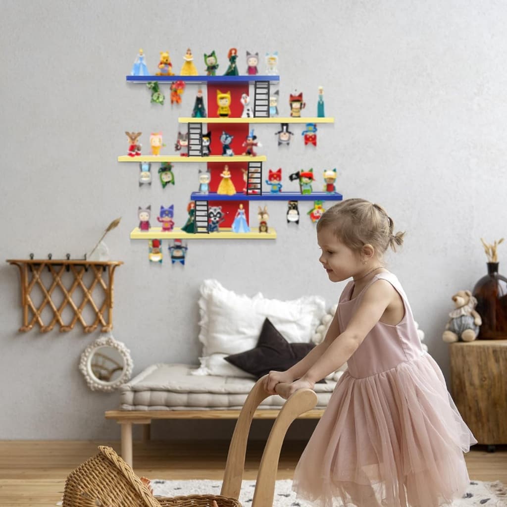 Prateleiras Infantil 100% Decorar Quarto/Sala/ Cozinha/Banheiro para  1:43 Bonecos Colecionáveis hot wheels