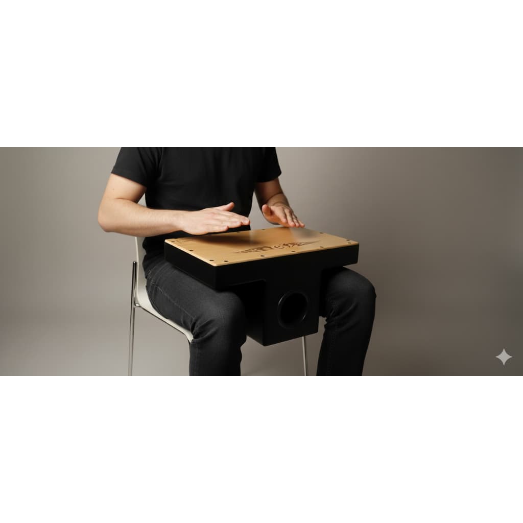 Cajon de Colo Cletto eletroacústico profissional