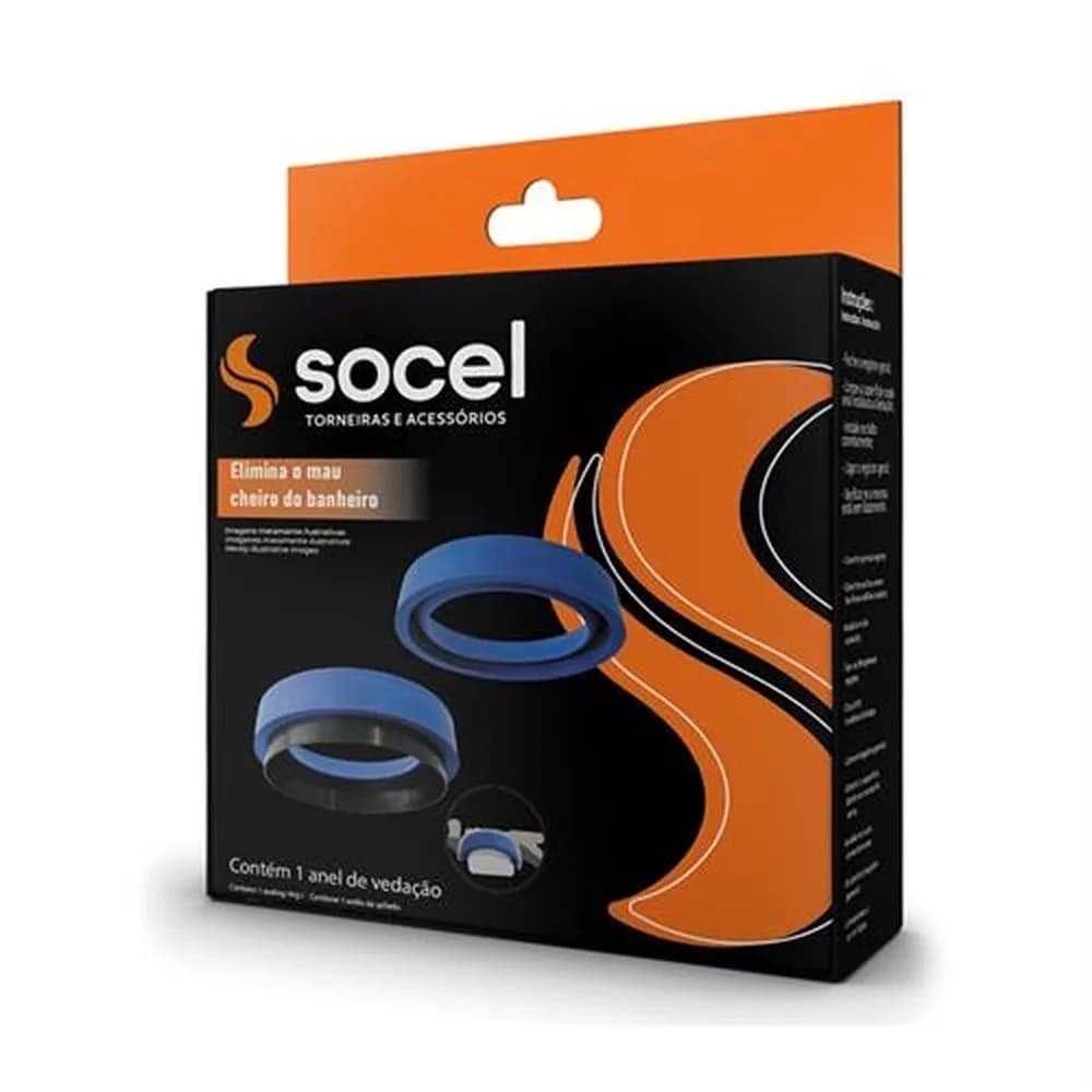Anel Vedação Vaso Sanitário Sem Guia - Socel