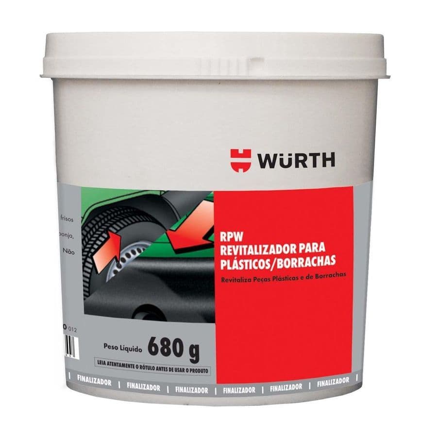 Revitalizador de Plásticos e Borrachas RPW 680g - Wurth -