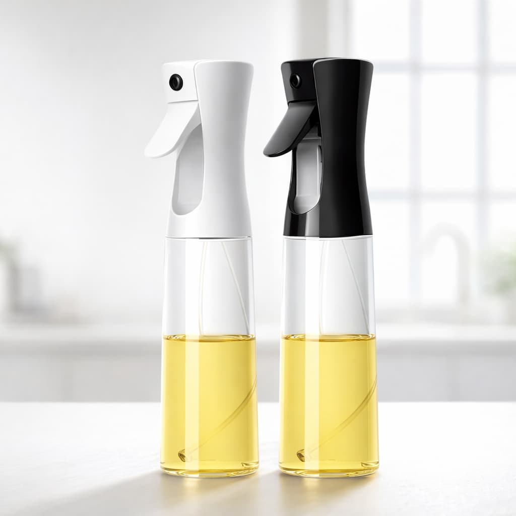 Spray Borrifador de Azeite e Oleo Galheteiro Culinário para Airfryer Salada Churrasco Vidro