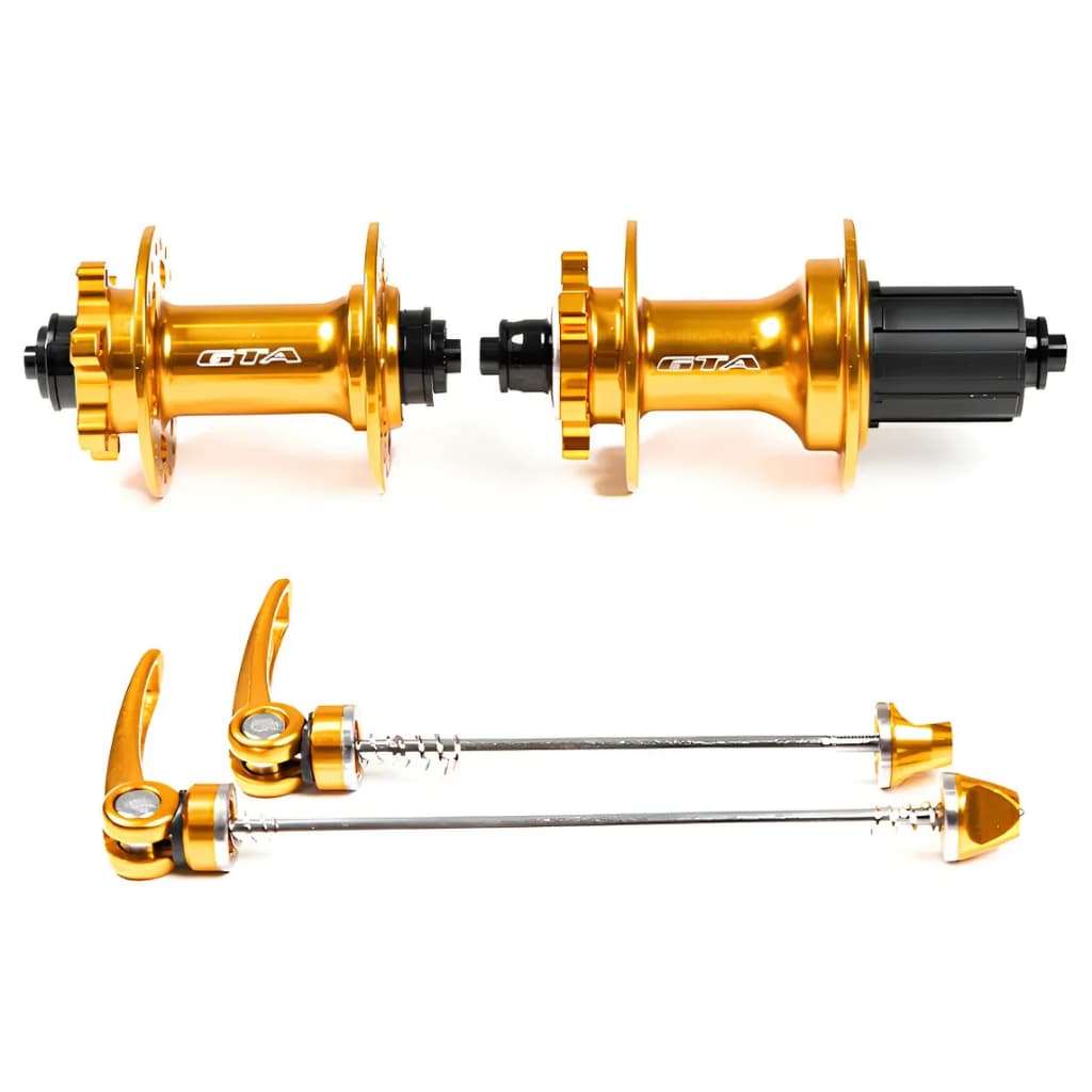 Par Cubo Barulhento Gta rolamentado 36f aluminio k7 de 7v 8v 9v 10v 11v 12v velocidades freehub hg cores
