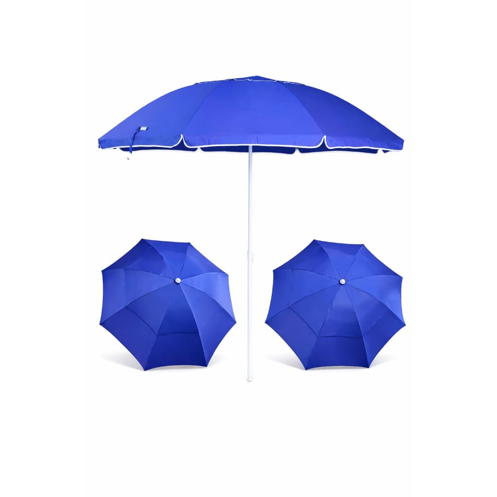 Guarda Sol Gigante Azul 2m Ombrelone , Praia, Sitio, Camping, Festas , Eventos.