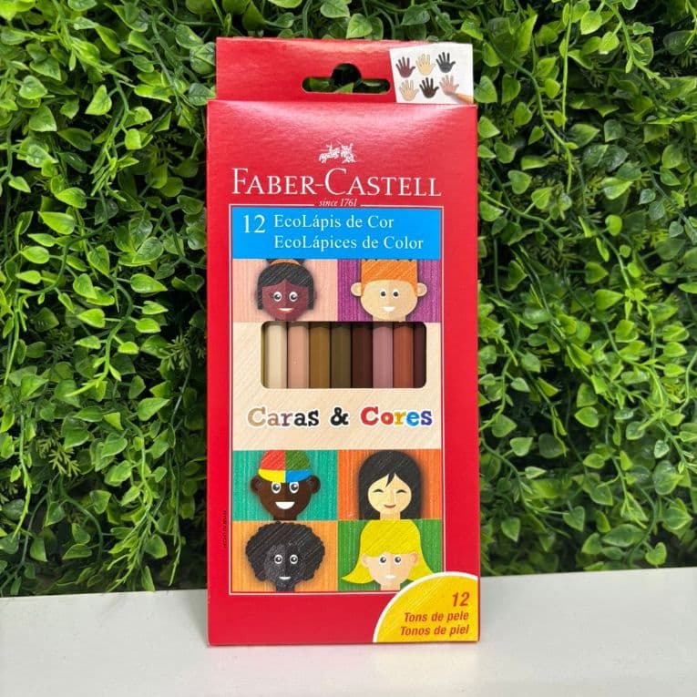 Ecolápis de Cor Tons de Pele 12 Cores - Faber Castell