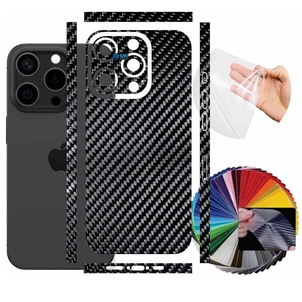 Película Apple iPhone 15 Pro Adesivo Skin Protetora Guard Anti-risco Segurança Contra Arranhões