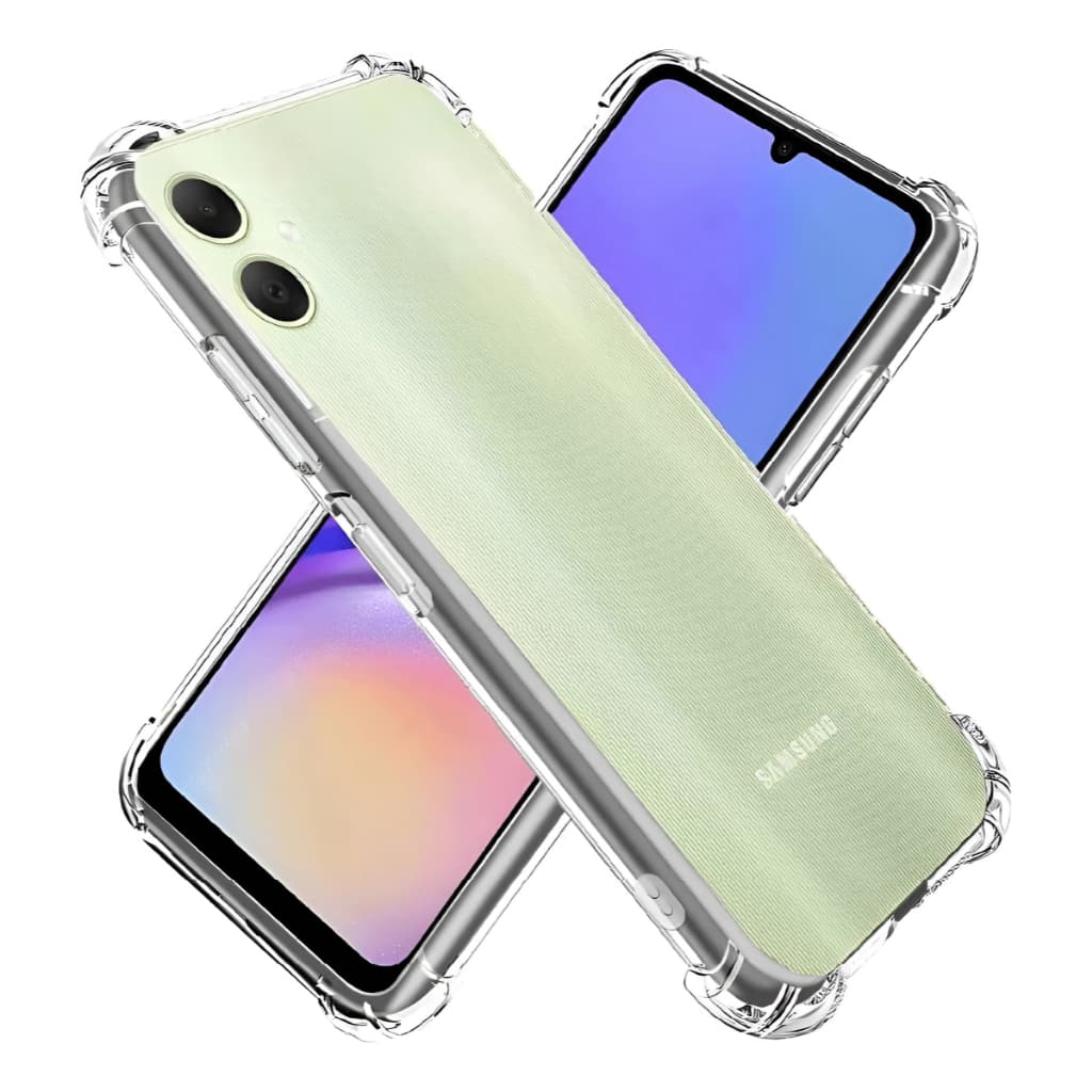 Capa Samsung Galaxy A05 Capinha Case Transparente Anti Impacto - Bordas Reforçadas (Silicone TPU)