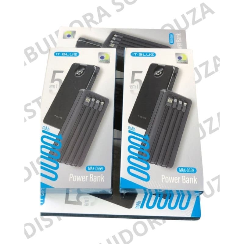 GARREGADOR PORTÁTIL PARA TODO TIPO DE CELULAR iPhone,  tipo C