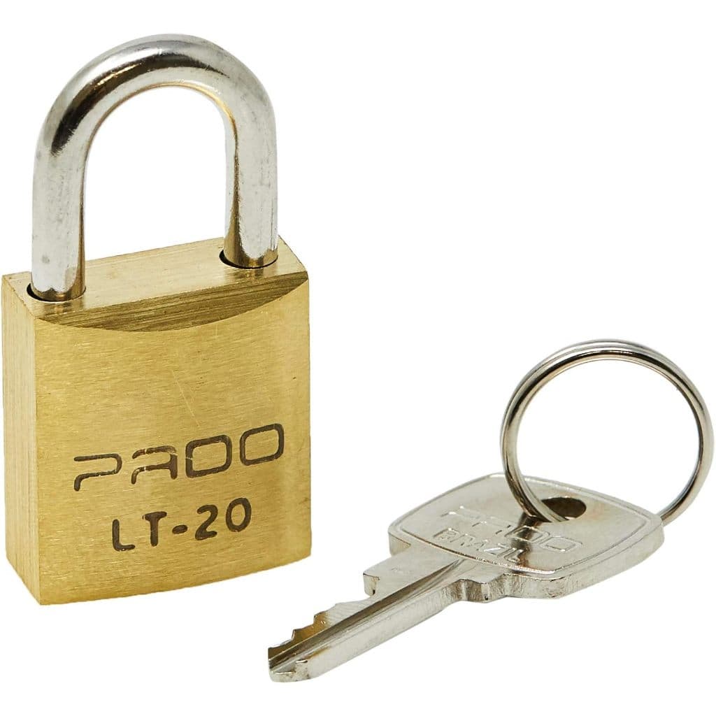 CADEADO LT-20MM, Pado, 51000014, Dourado