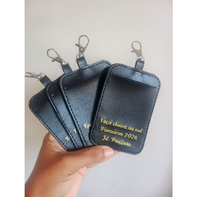Kit Chaveiro lembrancinha para pioneiros/ porta cartão