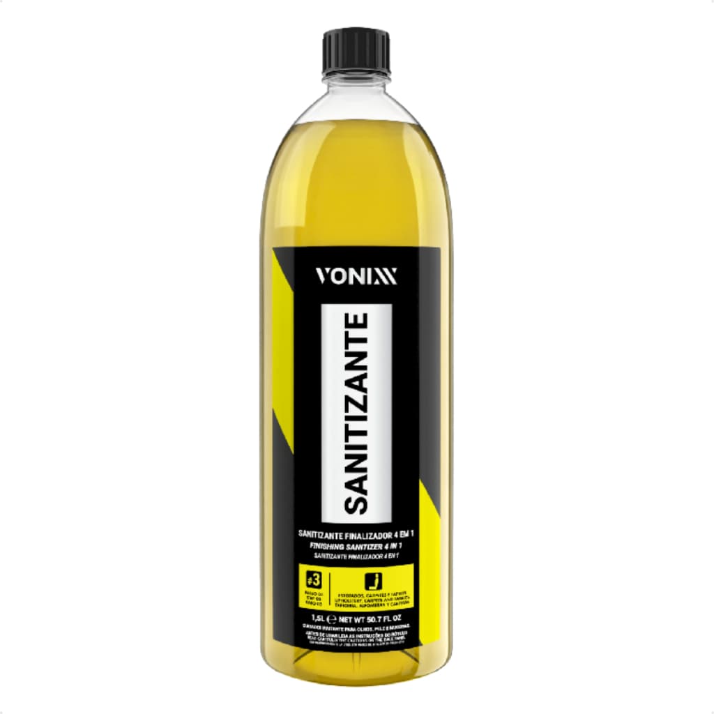 Sanitizante Finalizador Vonixx 1,5 Litros Limpeza 4 Em 1